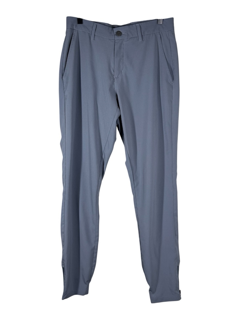 Primo Jogger Pants Mens Performance Golf Lightweight Gray Zip Ankle Size 30